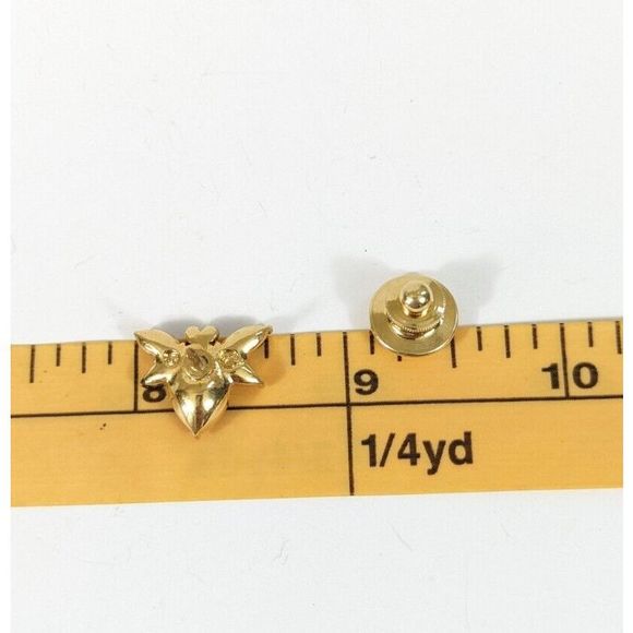 Love Bug Swarovski Swan Signed Heart Insect Pink Scatter  Pin - Picture 3 of 7